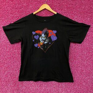 Death Note Ryuk Heart Graphic Anime T-Shirt XL